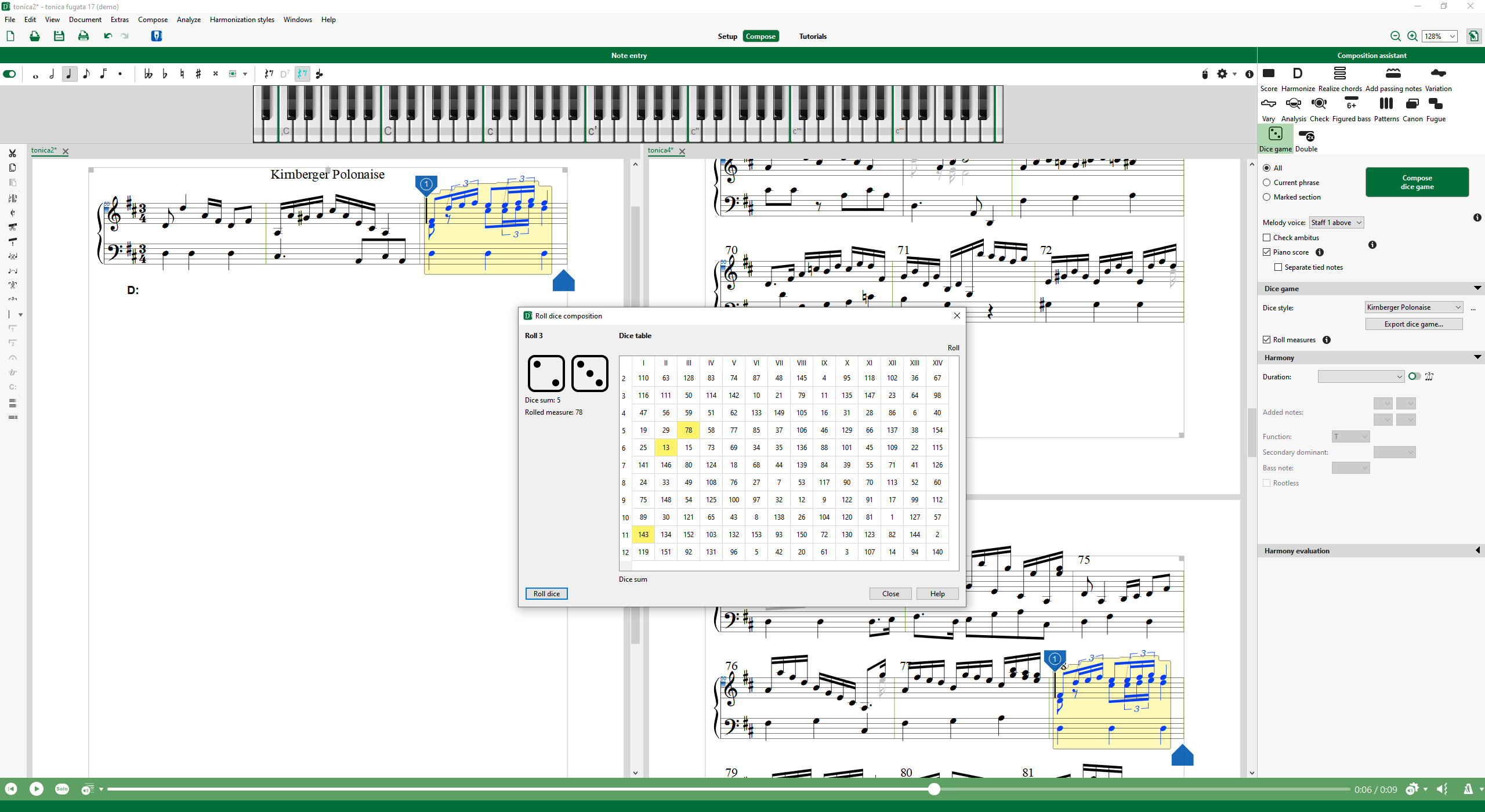 tonica fugata screenshot