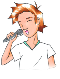 Louis singing