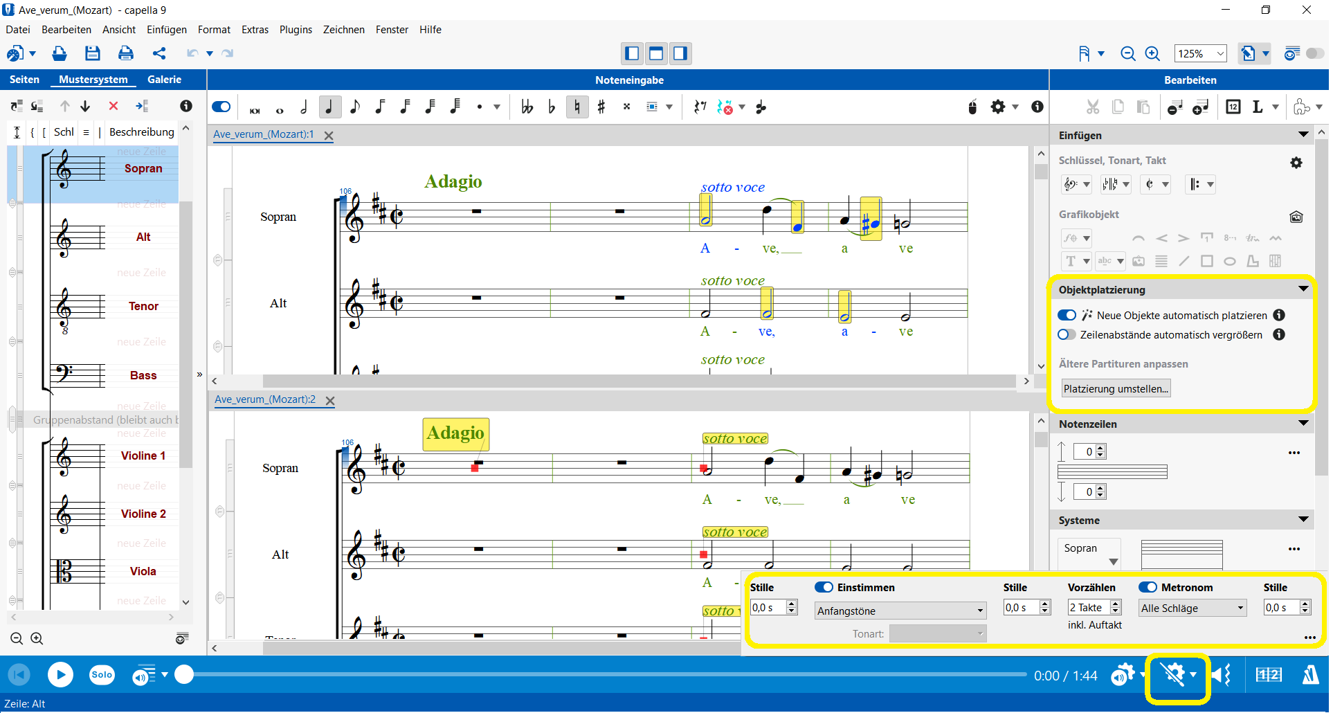 screen capella 9