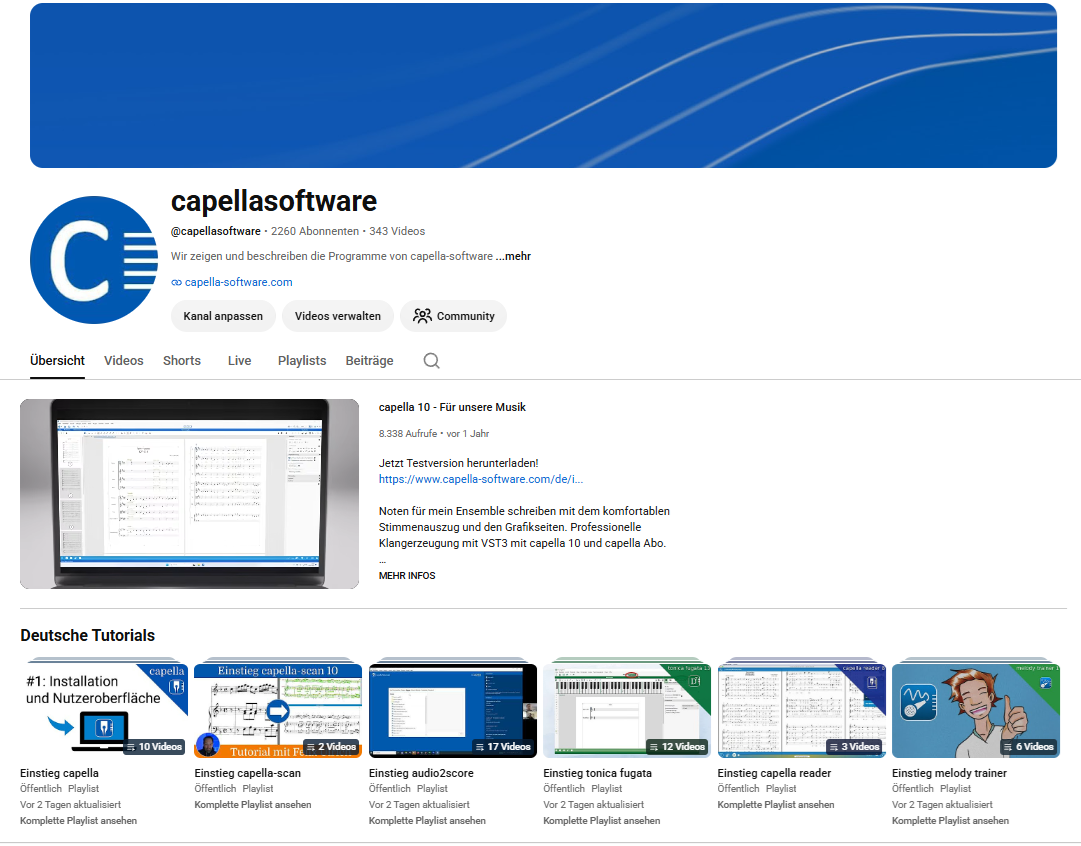 Auf YouTube