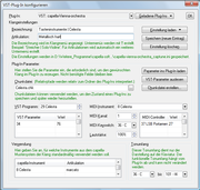 VST Konfiguration