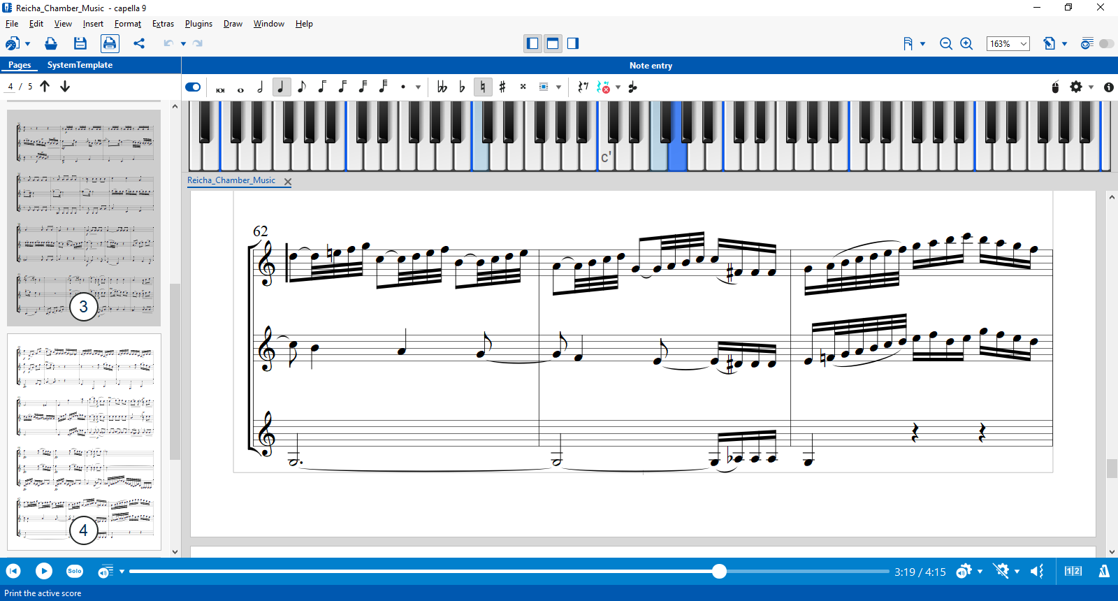 playback functions below