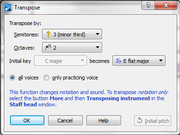 Transpose